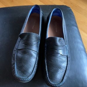 Donald J Pliner men’s 12 slip ons.  Very comfortable.  Perfect for long drives
